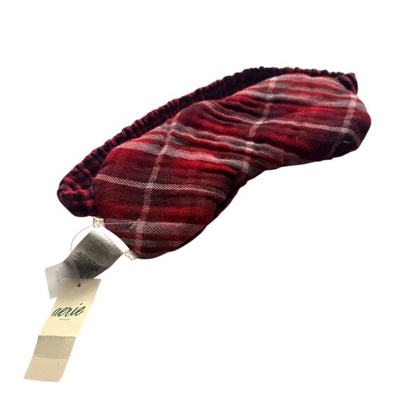 Aerie Buffalo Check and Star Flannel Sleep Eye Mask - NWT - Picture 2 of 5